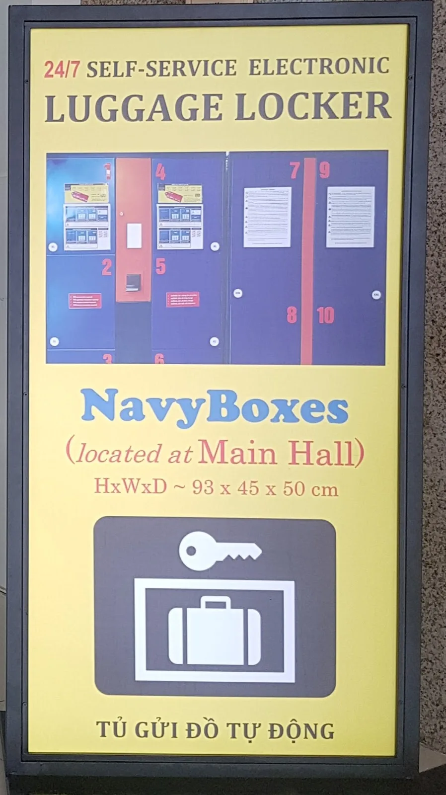 Automatic Luggage Storage Locker at Hanoi Train Station - image 7