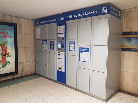 Left Luggage Lockers - Rossio Metro Station — 2