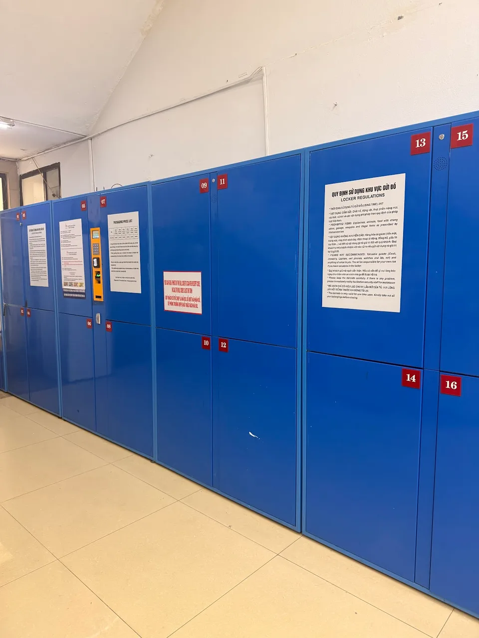 Automatic Luggage Storage Locker at Hanoi Train Station - image 5