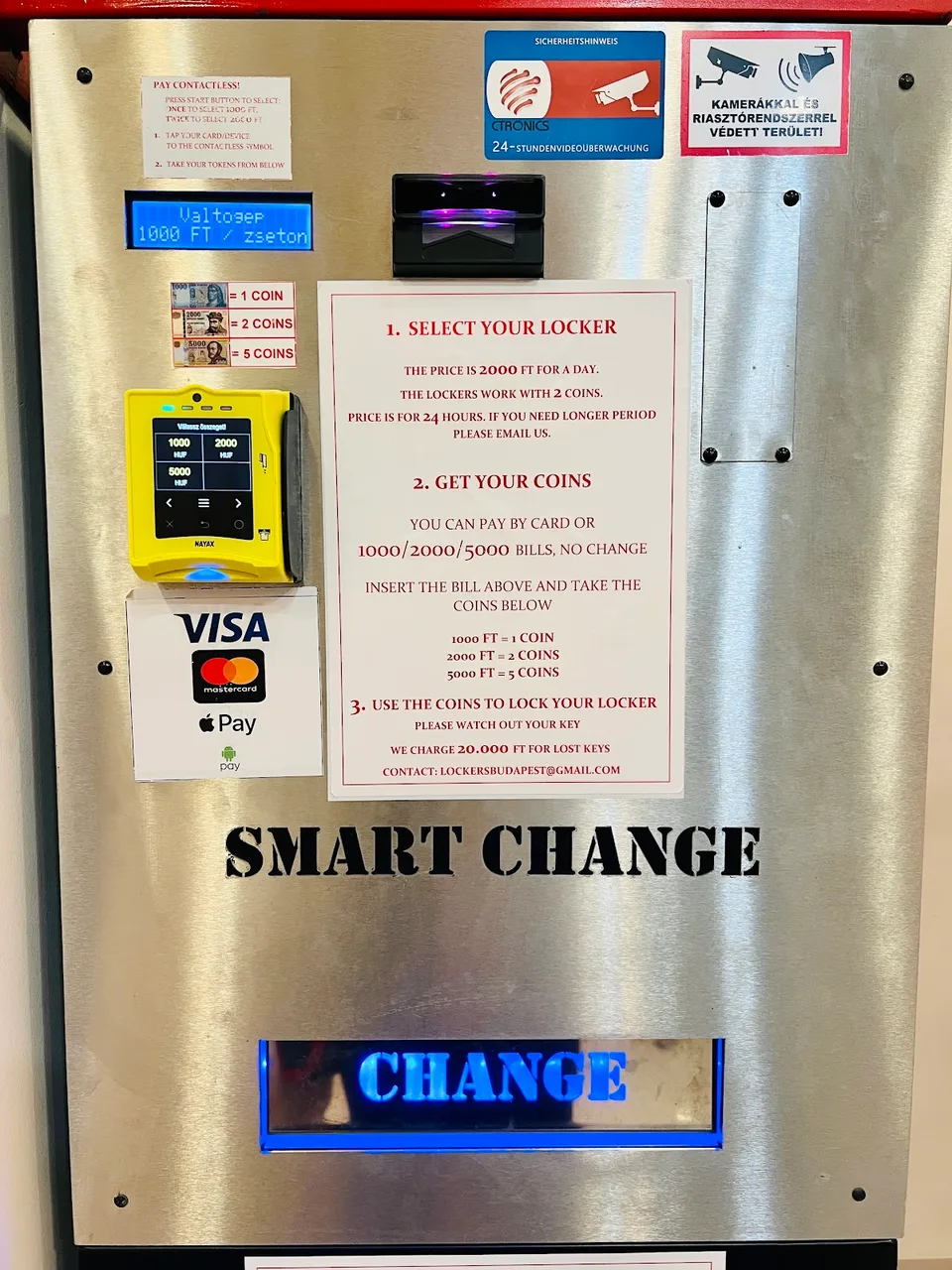 Lockers Budapest Luggage Storage - image 7